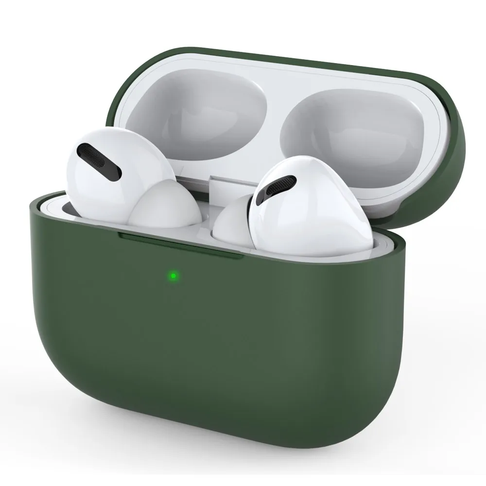 Силиконовый чехол для Apple AirPods Pro беспроводной Bluetooth TWS футляр для наушников противоударный устойчивый к царапинам Air Pods Pro Аксессуары