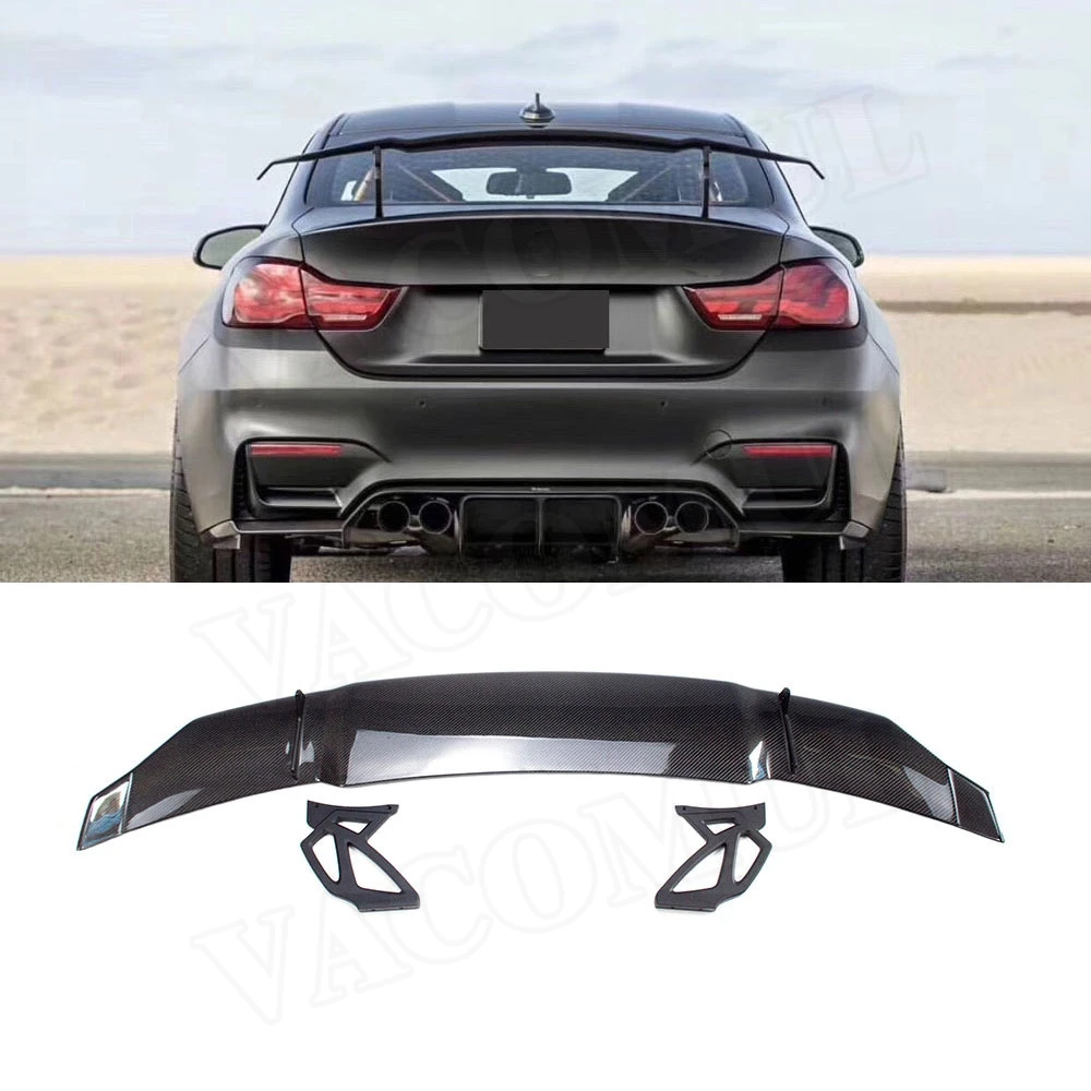 Автомобильный задний спойлер из углеродного волокна крылья багажника для BMW M2 E92
