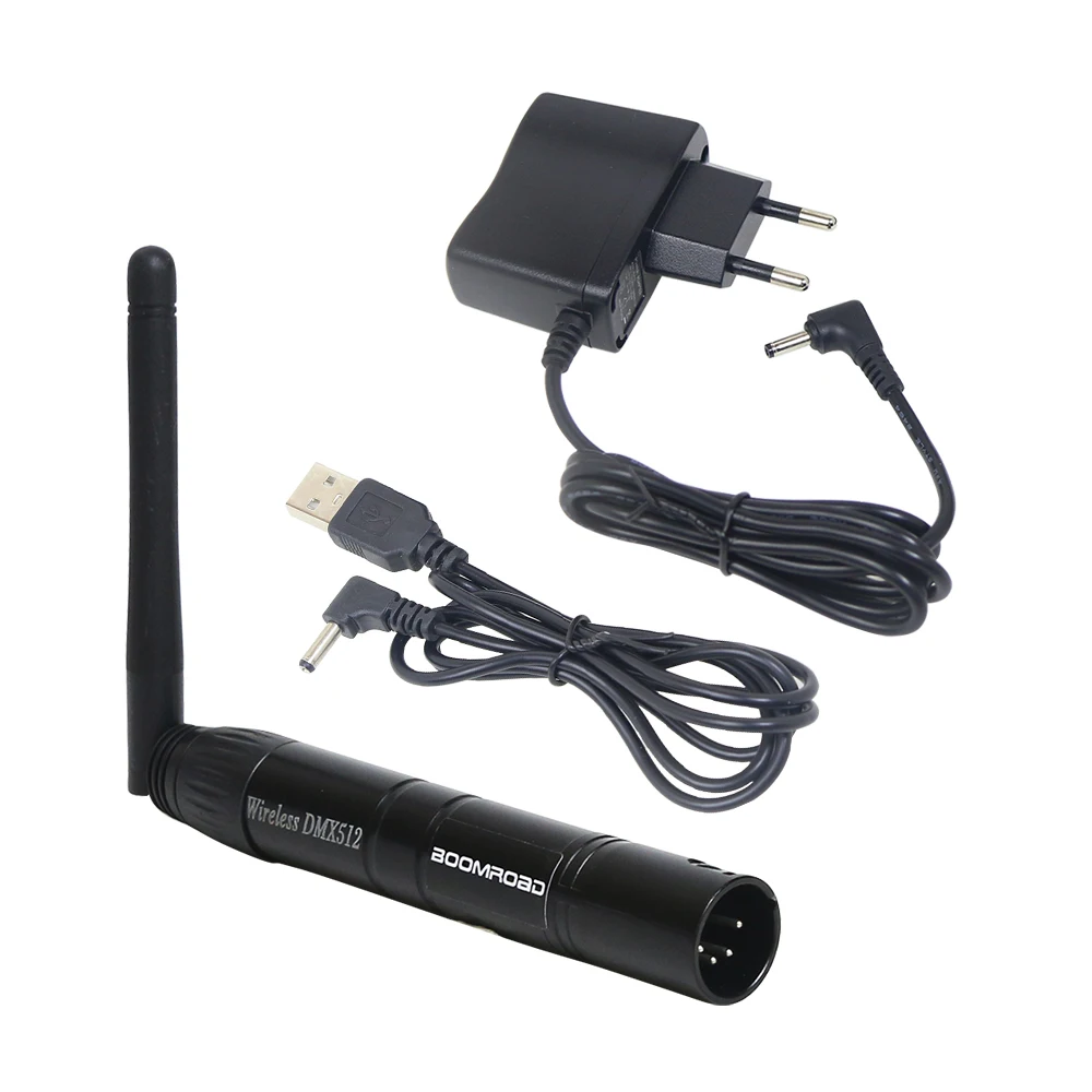 2.4G Wireless Transmitter Receiver DJ Lights 5Pins XLR DMX 512 Controller With USB Cable for Disco Laser Party Lights dmx controller dmx receiver
