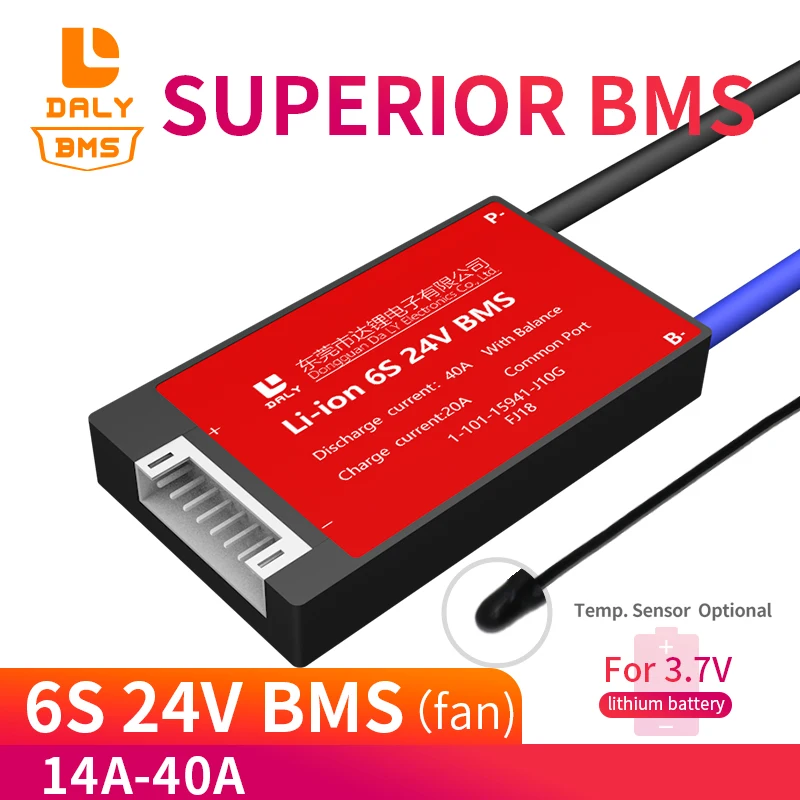 18650 BMS Li ion 6s 24v 15A 40A литиевая плата защиты аккумулятора с балансом для