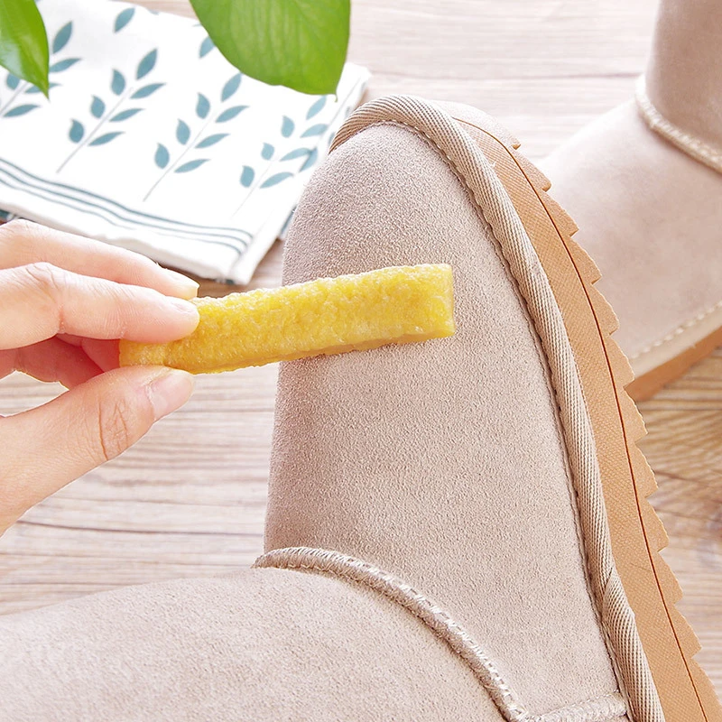 1PC Cleaning Eraser Suede Sheepskin Matte Leather Fabric Care Shoes Care Leather Cleaner White Shoe Sneakers Shoe Cleaner Shoe Brush Shoe Cleaning Kit Shoe Shining Tool