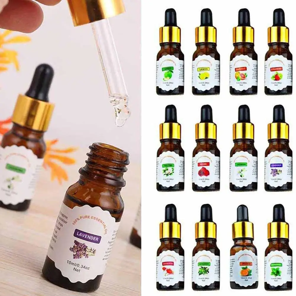 

10ml/Bottle Natural Essential Oil Aromatherapy for Fragrance Lamp Humidifier