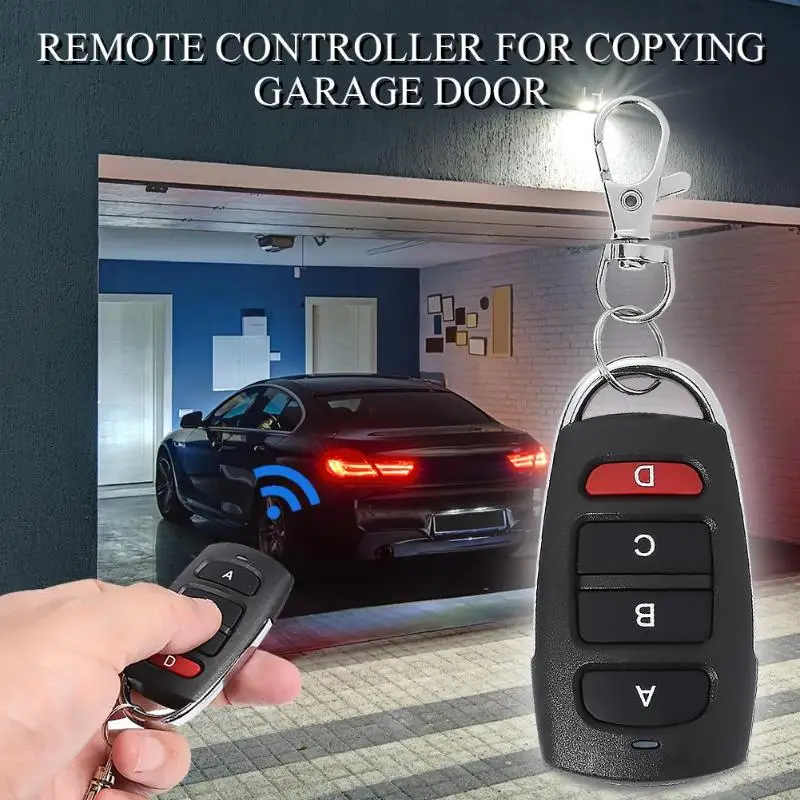 

Universal 433.92 MHz Remote Control 4 Channel Garage Door Gate Remote Controller The Launching Distance Can Reach 100m