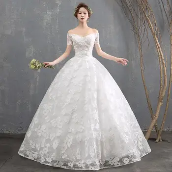 

2019 Wedding Celebrity Backless Floral Fashion Dress Sexy Women Short Slash Neck Ball Gown Chinese Style Party Dresses Wholesale