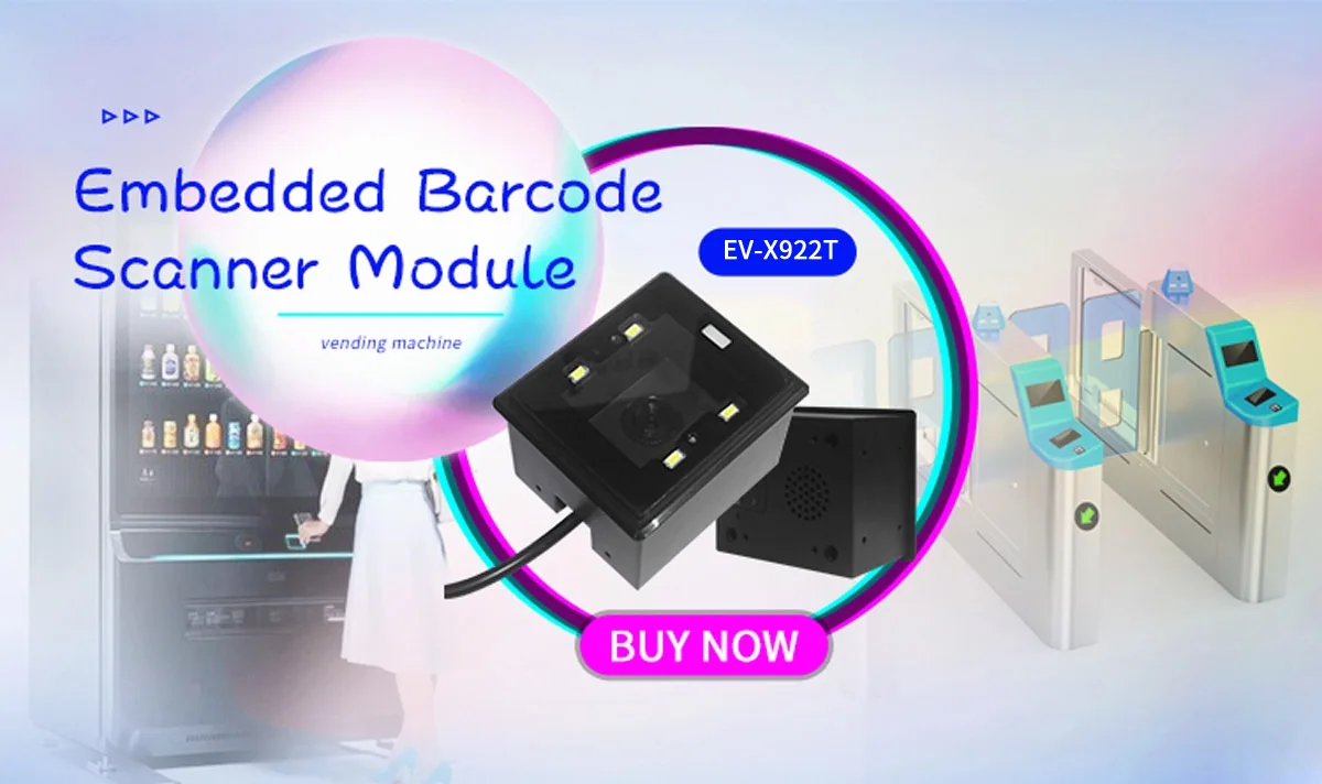 EVAWGIB 2D CMOS Barcode Scanner Module Customized 1D 2D Qr Bar Code Reader Module