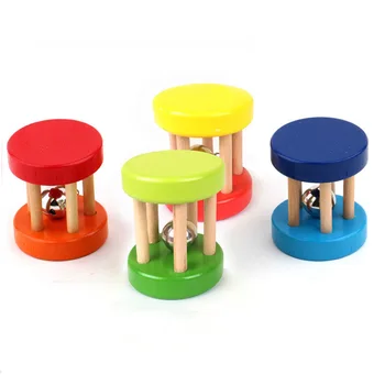 

13 24 Months Musical Bells Hand Shake Rattles For Babies Montessori Sensory Toys for Toddlers Gift