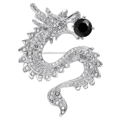Silver Black X0363A Винтажная брошь в виде стрелы с бантиком булавки для мужчин значок сплав аксессуары прекрасный ретро арбалет воротник броши для женщин модные ювелирные изделия подарок - Окраска металла: Silver Black X0363A