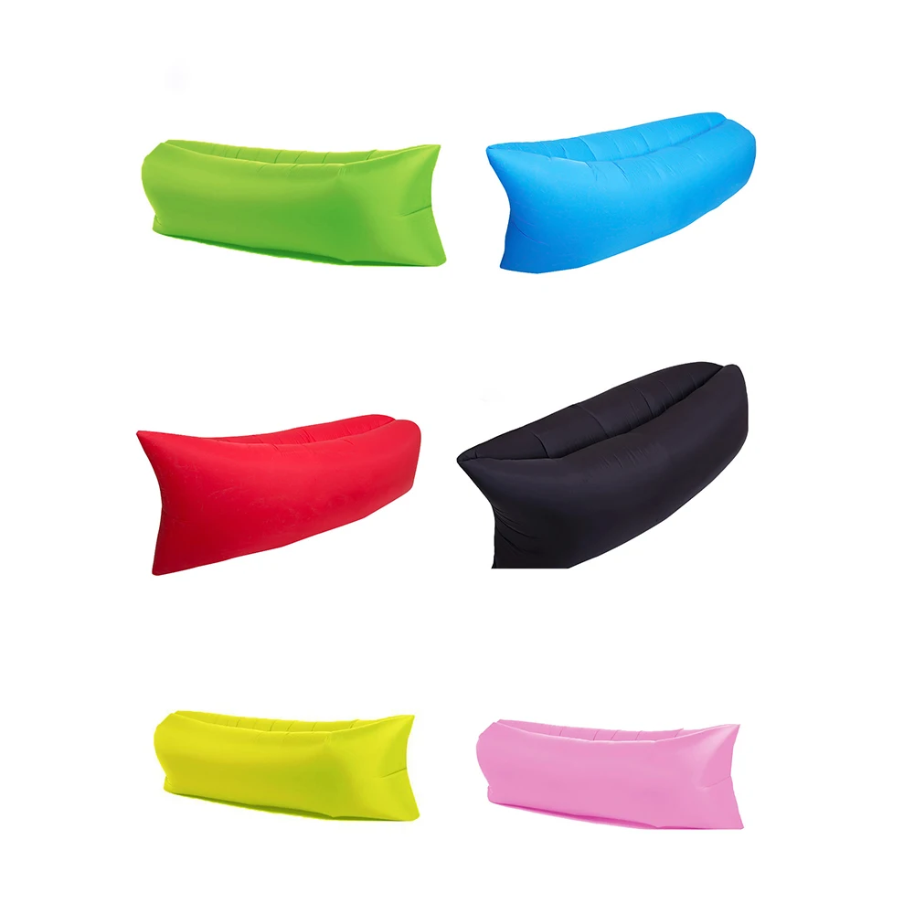 

Inflatable Lounger Air Sofa Outdoor Garden Sofa Beach Camping Sleeping Couch Portable Lightweight Folding Lazy Travel Picnic