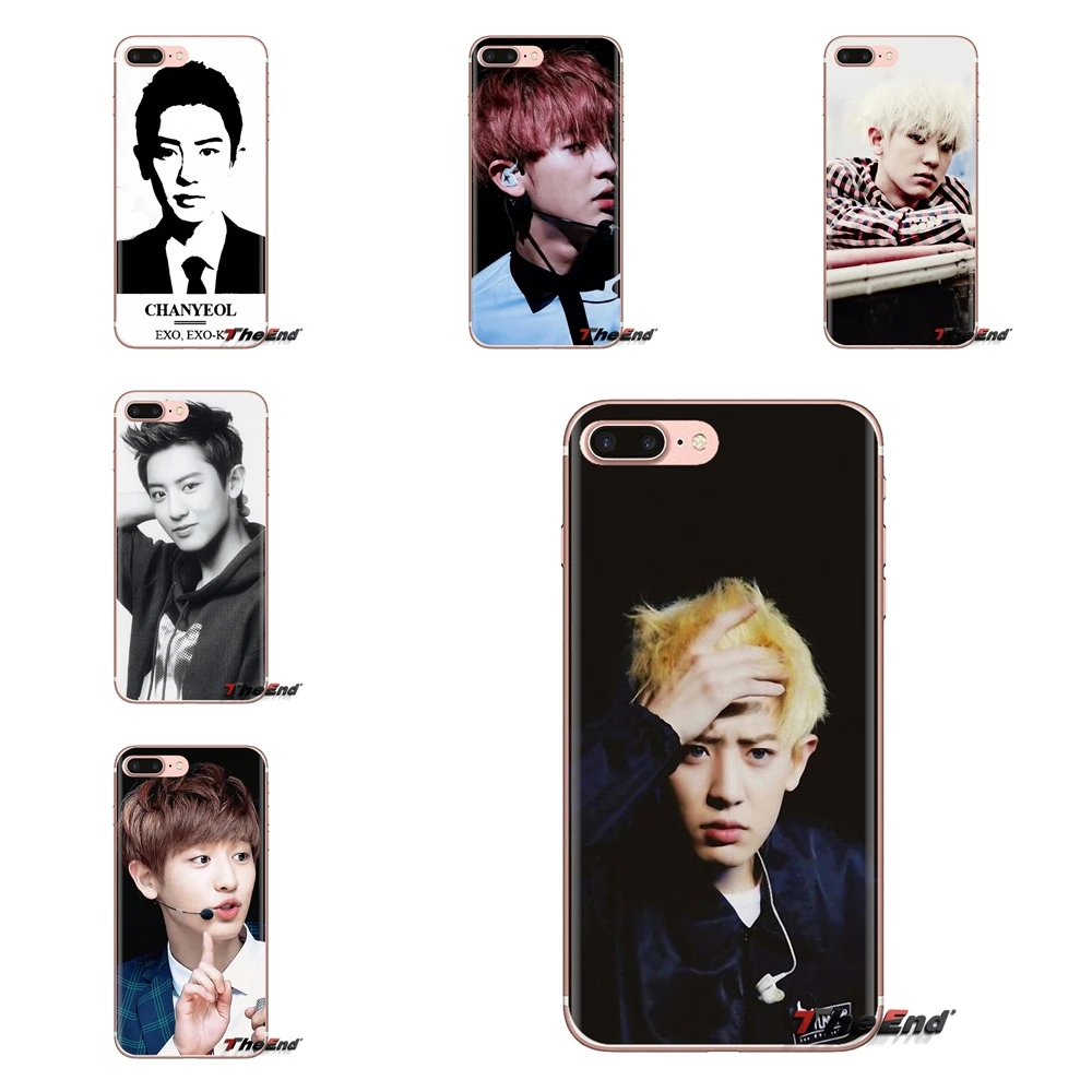 Прозрачный мягкий чехол PARK CHANYEOL EXO для Samsung Galaxy J1 J2 J3 J4 J5 J6 J7 J8 Plus 2018 Prime 2015 2016 2017 |