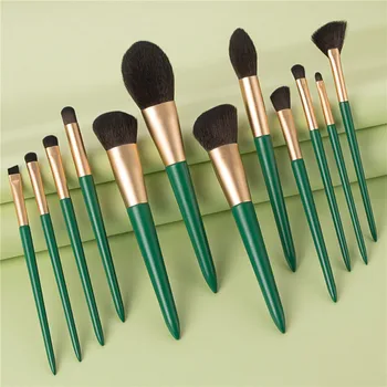 

12Pcs Makeup Brushes Set For Foundation Blush Eyeshadow Concealer Powder Lip Make Up Cosmetics Brush Makeup Pen T12096