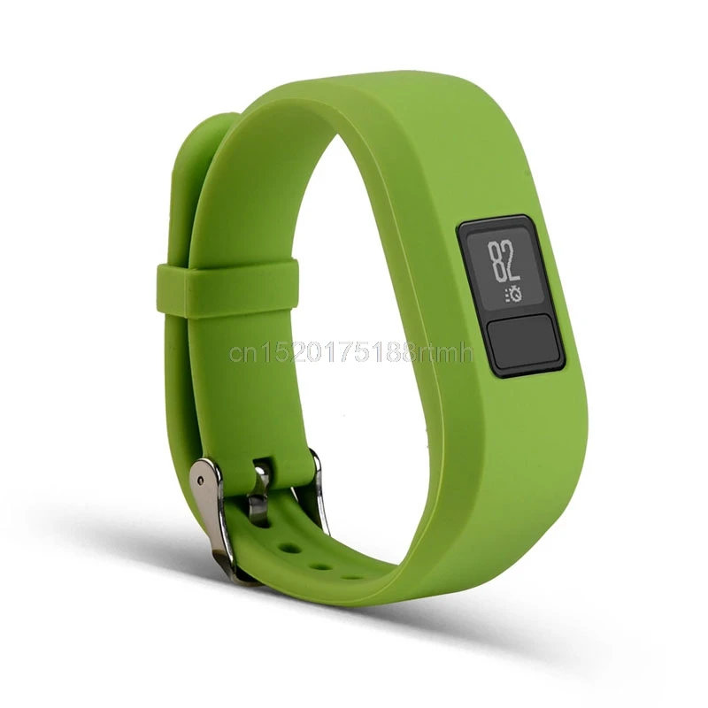 Силиконовые для фитнеса наручные часы ремешок с пряжкой для Garmin vivofit 3 трекер T4MD - Цвет ремешка: CL