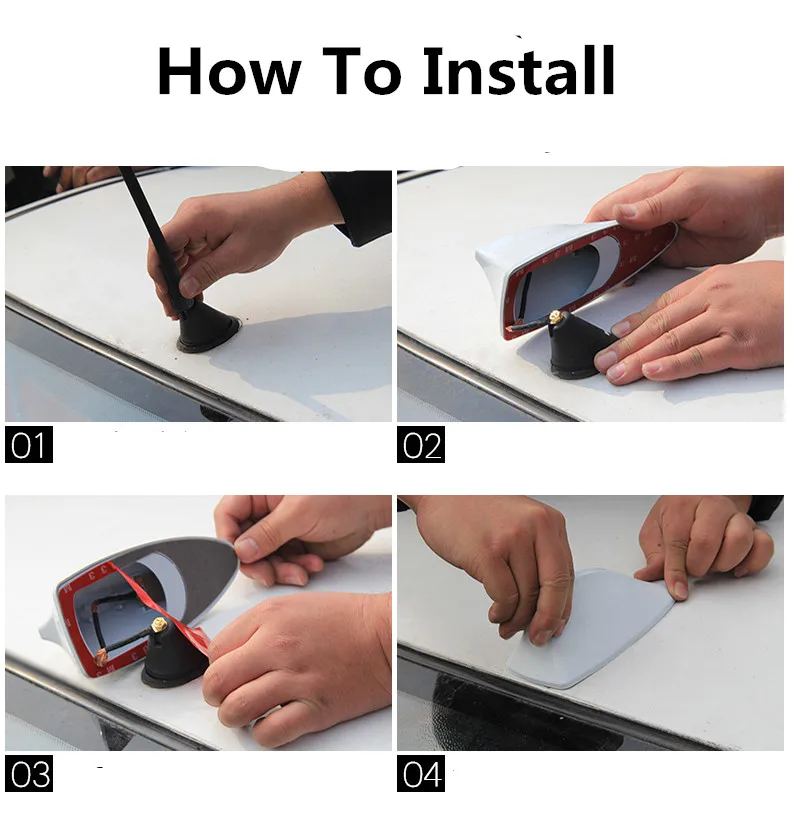 Универсальная автомобильная антенна Акулий плавник FM сигнальная аксессуары для