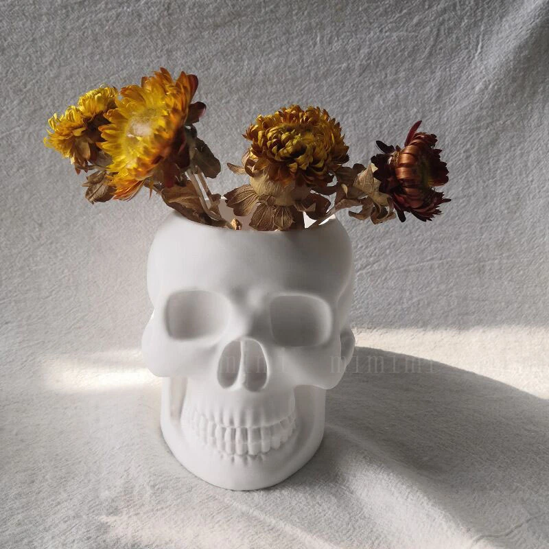 

Силиконовая форма в виде черепа для ароматерапии, контейнер для свечей