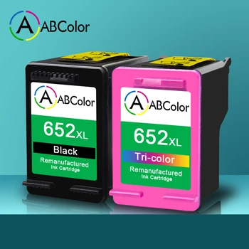 

A ABCOLOR 652XL Ink Cartridge Compatible For HP 652XL Ink Cartridge Deskjet Ink Advantage 5085 5275 3700 3835 5075 5085 Printer