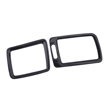 

2pcs Carbon Fiber Print Dashboard Upper Console Air Outlet Vent Trim Frame Cover fit for HONDA Civic 8th 2006 2007 2008-2011