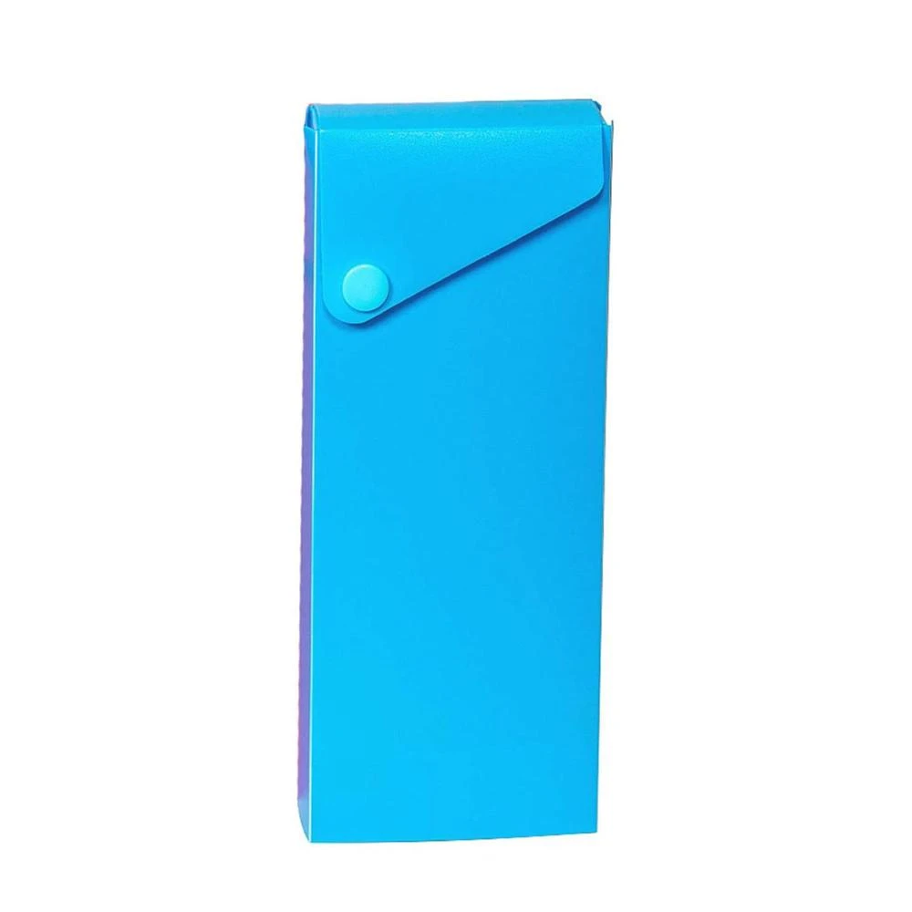 Filexec Green Oath Pencil Box 50251-2076 Pack of 6 Assorted Colors With Pull out Drawer Snap Button Closure Filexec Green Oath Pencil Box 50251-2076 Pack of 6 Assorted Colors With Pull out Drawer Snap Button Closure