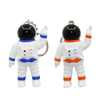 

2pcs LED Party Gift Keyring Astronaut Keychains LED Luminous Key Holder Sound Key Ring Birthday Gift For Kids Children A35