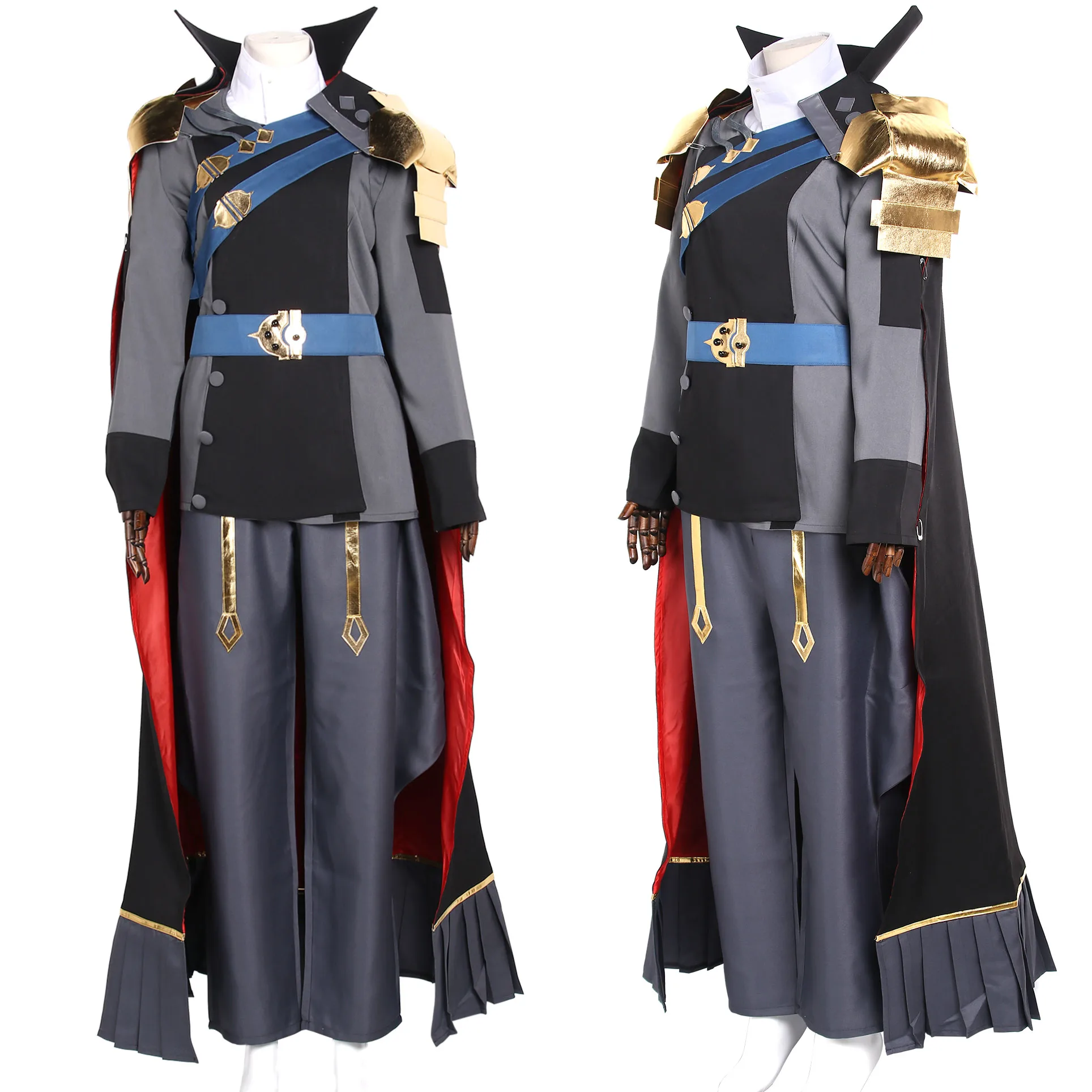 

CostumeBuy Fire Emblem Three Houses 5 Years Hubert Timeskip Cosplay Women Men Costume Halloween Full Outfits Custom Made