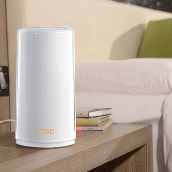 

New Wake-Up Light, Sunrise Simulation Alarm Clock, Digital LED Clock, Contact Control, 5 Natural Sounds, Adjustable Lightness fo