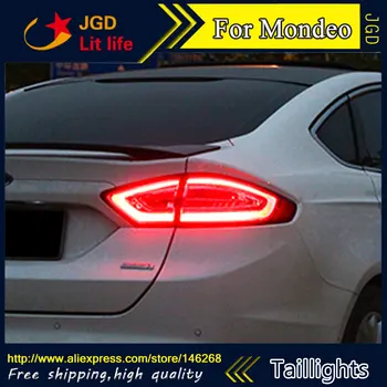 

Car Styling tail lights for Ford Mondeo 2013-2016 taillights LED Tail Lamp rear trunk lamp cover Ford Mondeo taillight