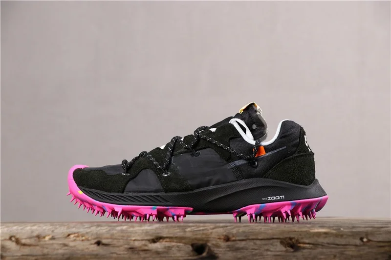 Original New Mens Zoom Terra Kiger 5 Trainers Sneakers Luxury Fashion Designer Black Breathe Green Pink White Running Shoes - Цвет: Picture 1
