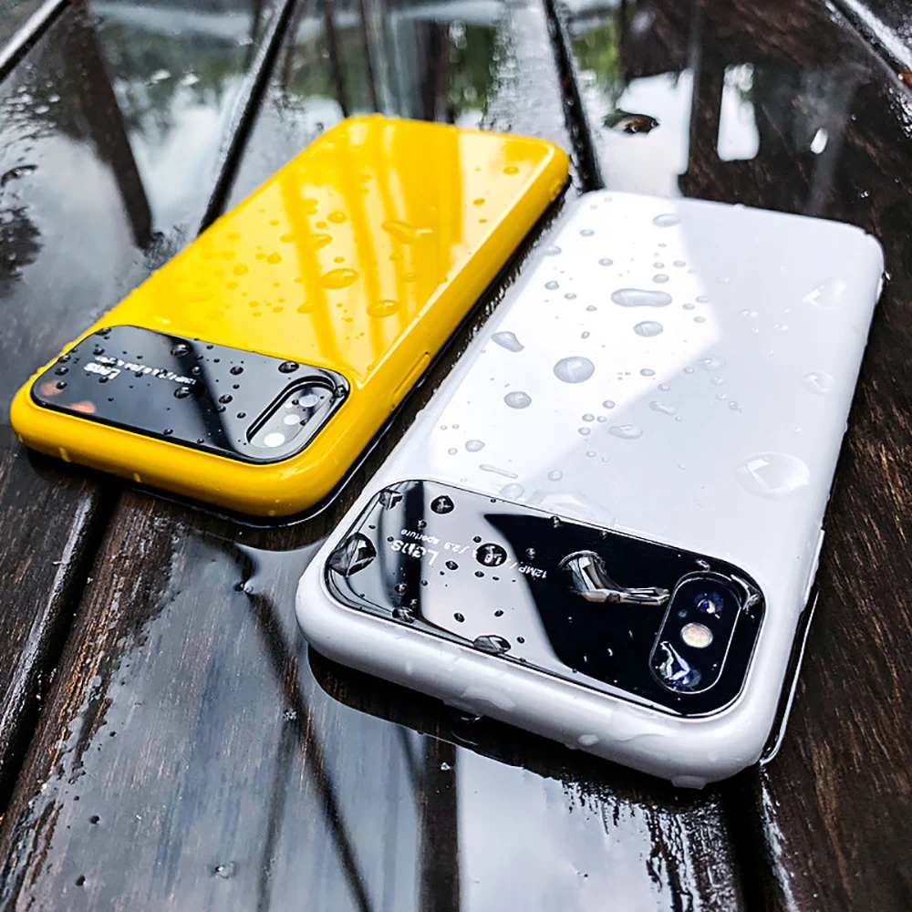 Mirror-proof anti-fall fashion phone case for iPhone 11 Pro Max PC hard cases Xs X Xr |