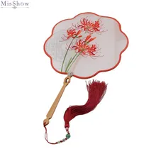 Свадебный букет двойной с двусторонней вышивкой веер невесты Свадебные аксессуары, букеты