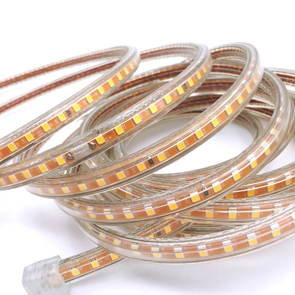 220V LED Strip 2835 High Safety Brightness 120LEDs/m Flexible Light Outdoor Waterproof Light. | Светодиодная подсветка