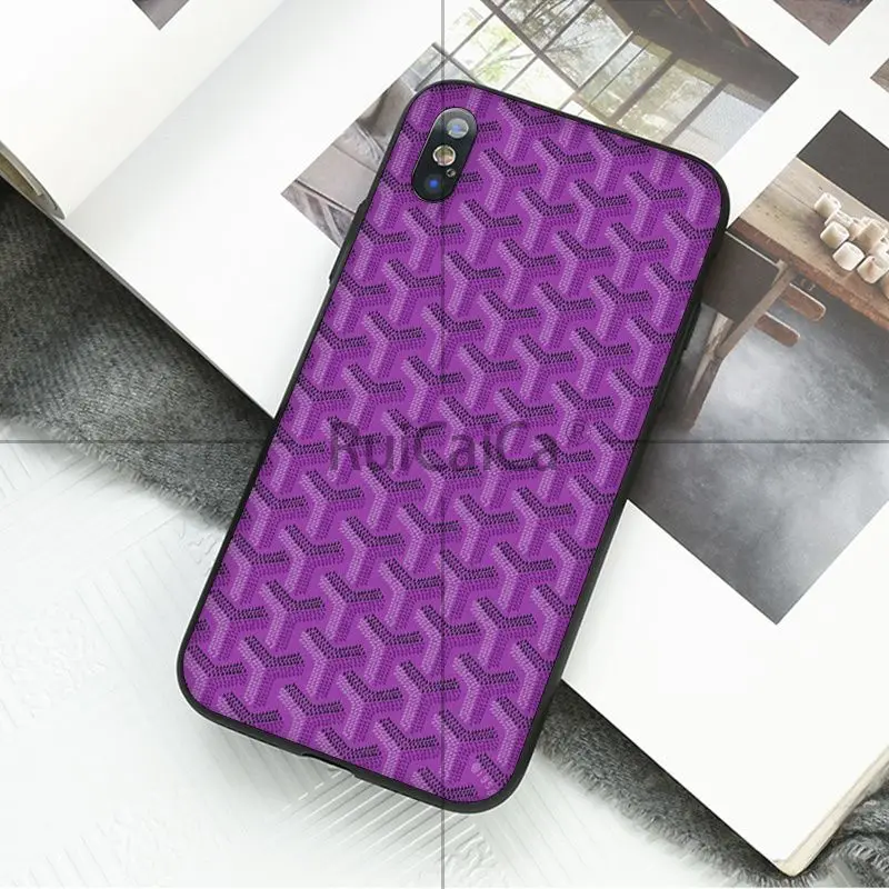 A6 Ruicaica модные роскошные принты DIY роскошный высококачественный защитный чехол для Apple iPhone 8 7 6 6S Plus X XS MAX 5 5S SE XR чехол - Цвет: A6