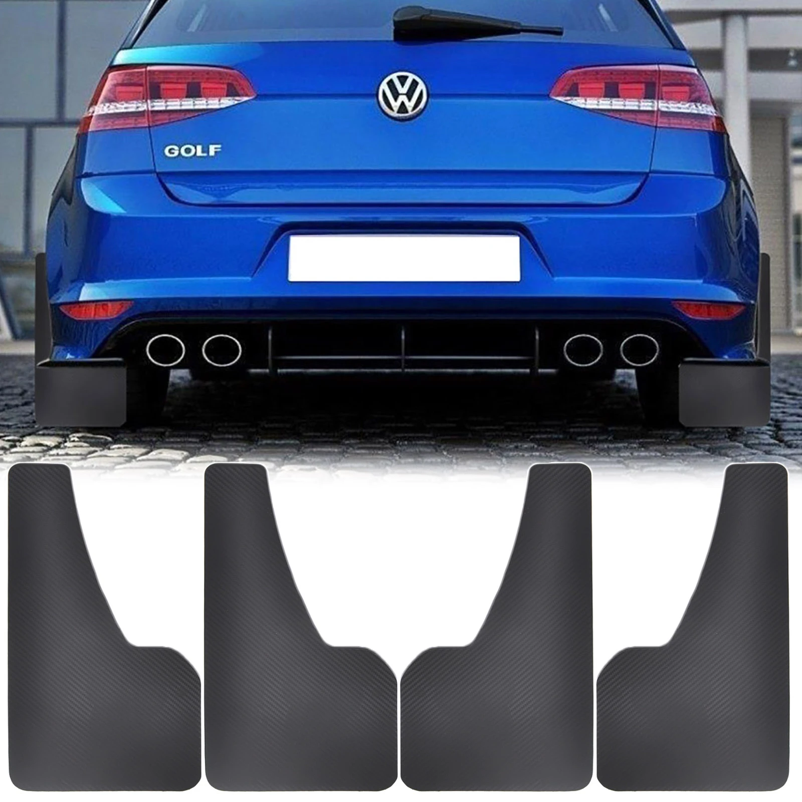 Guardabarros para coche, accesorios de protección salpicaduras para VW Golf 2 3 4 5 6 8 GTI GTD R R32 MK1 MK2 MK3 tdi Estate Plus|Guardabarros| - AliExpress