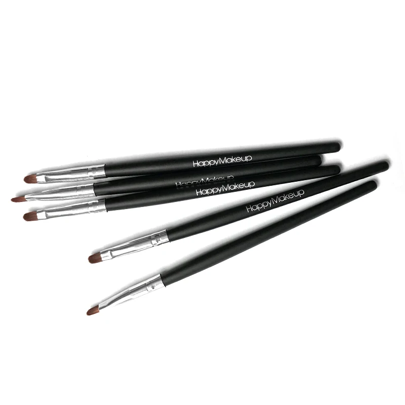 Makeup Brush Set Makeup Brush Lip Brush Makeup Tool Set Makeup Tool 1 Pcs Black Fiber Hair Lipstick Lip Gloss Makeup Brush Beauty Make Up Tools Women