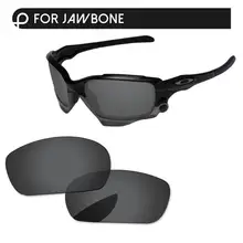 Papaviva черные поляризованные Сменные линзы для солнцезащитные очки с челюстью рамка UVA и UVB Защита