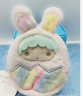 12 шт./лот плюшевый Кошелек Sanrio rilakkuma KT My melody мягкий Cinnamoroll Собака чучела плюшевые сумки для игрушек кулон брелок - Цвет: D