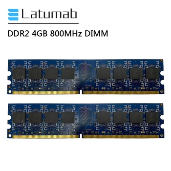 

Latumab 4GB 8GB DDR2 RAM 800mhz Desktop Memory PC2-6400 DIMM Memory 240 Pins PC Memory RAM DDR2 Memory Module