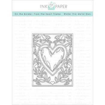 

Metal cutting dies heart frame cut die mold decoration Scrapbook paper craft knife mould blade punch stencils die