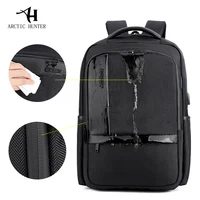 ARCTIC HUNTER Fashion Waterproof Men Laptop Backpack USB Charge School Backpack Large Capacity Mochila Casual Male Travel Bag 2