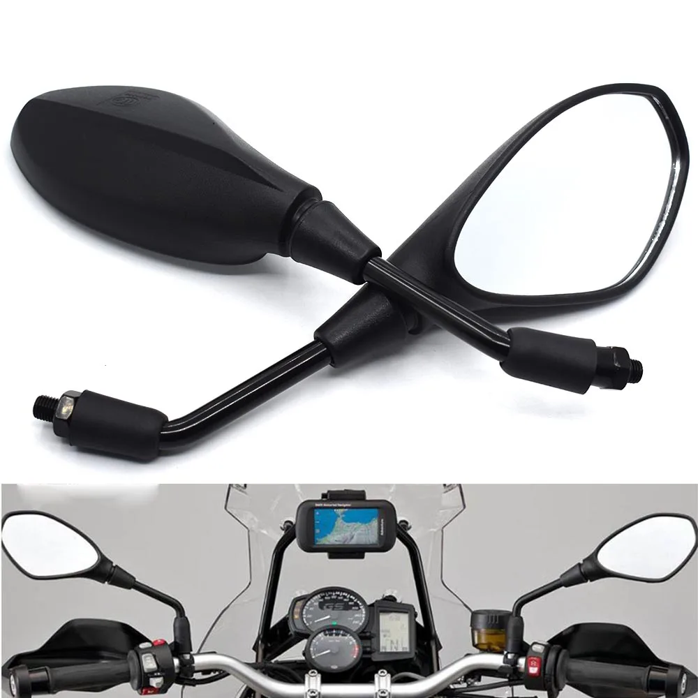 

10mm Universal motorcycle rear view mirror left and right rear view mirror For KAWASAKI Z250 Z300 Z750 Z750S Z750R Z800 Z900 Z10
