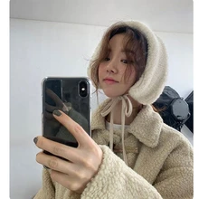 Зимние наушники имитация кашемира, новинка, модные женские меховые зимние теплые ушные вкладыши, повязка на голову, новые милые