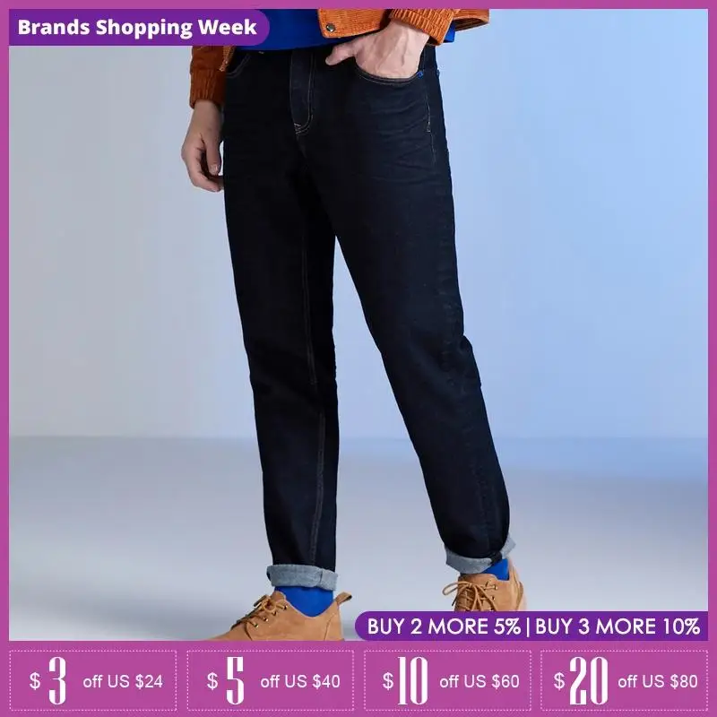 SELECTED Men's Stretch Contrasting Tapered Jeans | 419432522 SELECTED Men's Stretch Contrasting Tapered Jeans | 419432522