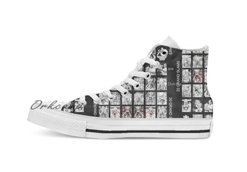 

RF 20 Grand Slams Custom Casual High Top lace-up Canvas shoes sneakers Drop shipping