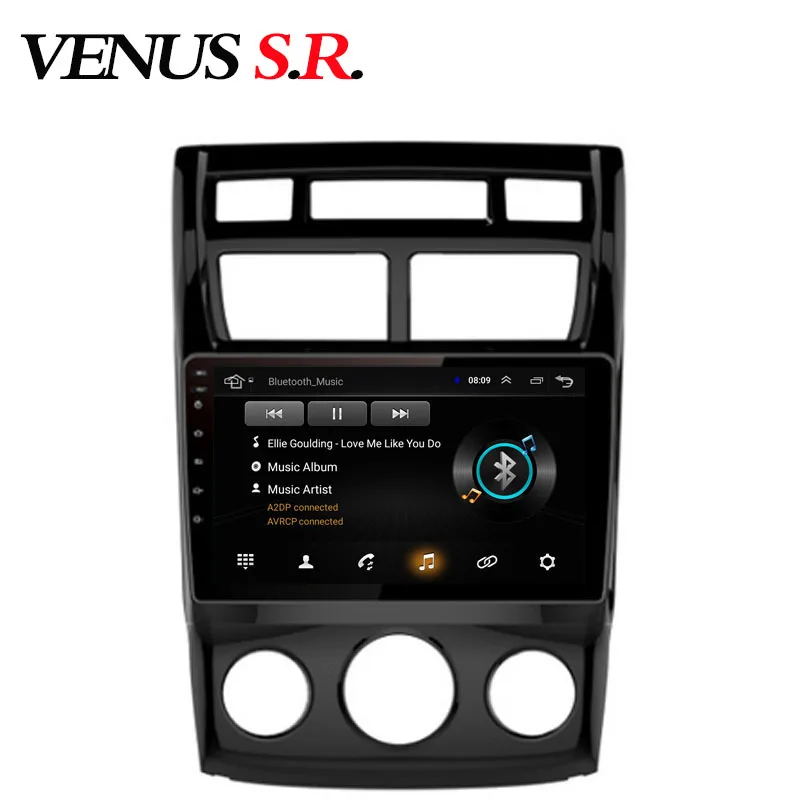 VenusSR Android 8 1 2.5D автомобильный dvd для KIA Sportage радио 2009 2016 мультимедиа головное