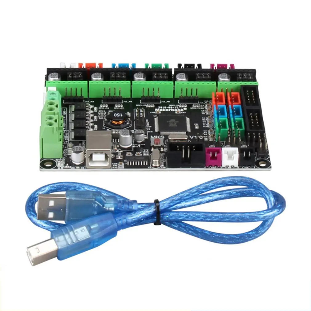 MKS GEN L V1.0 плата контроллера 3d принтер Материнская плата Совместимость Ramps& Marlin для 4988/DRV8825/TMC2100 драйвер