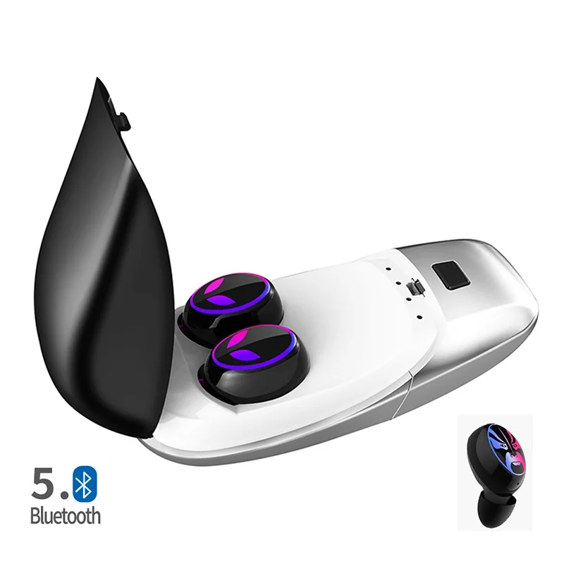 

DOCIDACI E8 TWS Bluetooth Earphone 5.0 Wireless Earbuds HIFI 6D Stereo Handsfree Noise Cancelling Earphone Gaming For Smartphone