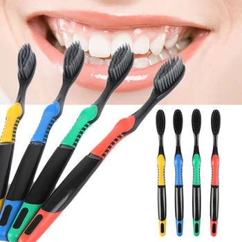 

Soft Toothbrush Ultra Dental Oral Care 2 Pcs Bamboo Charcoal Oral Brush Adult Toothbrush Teeth Care Oral Cleaning Care Tools New