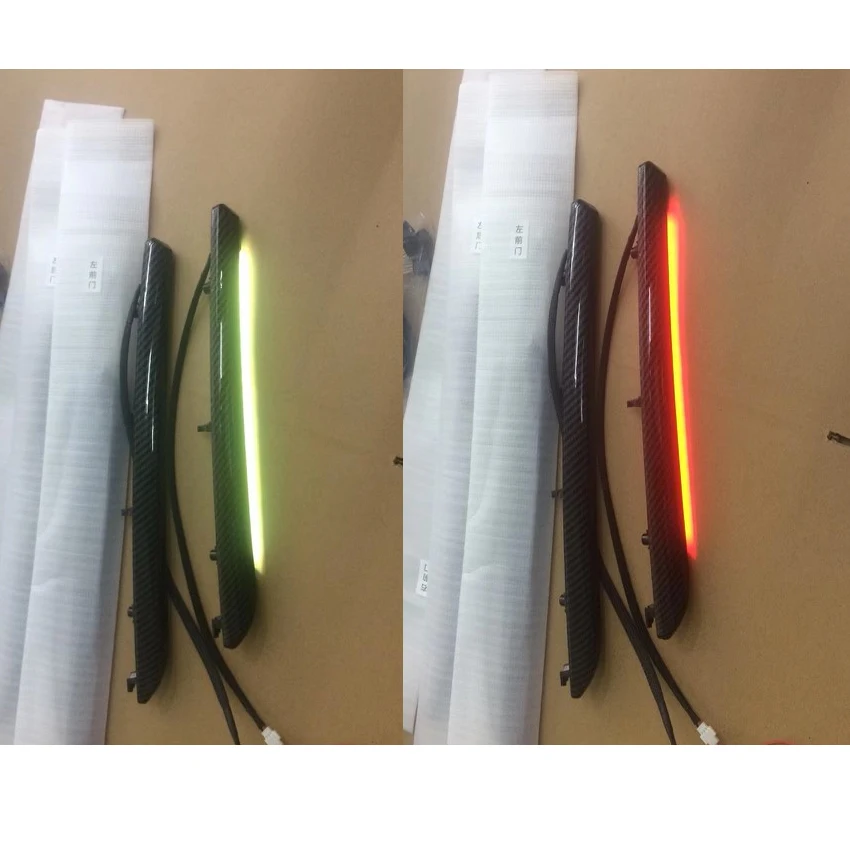 5 Applicable for Audi A3 S3 ambient light special blue and white dual color 11 color LED atmosphere light for car interior decorat