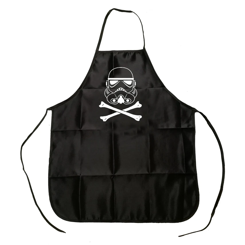 Star Wars Chef Apron Storm Trooper Galactic Empire For Women Man BBQ Cleaning Cooking Apron Kitchen Baking Accessories Fans Gift