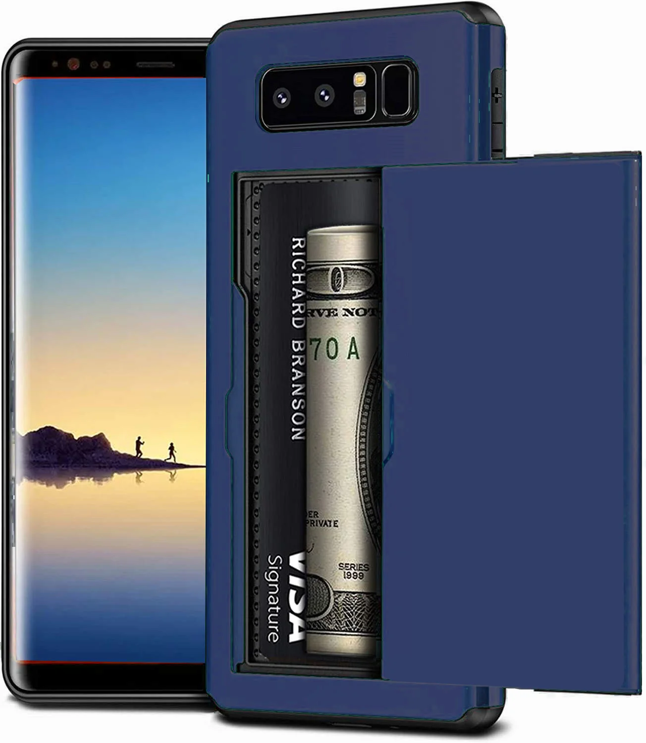 Shockproof Case For Samsung Galaxy Note 8 N950f N950 Credit Card