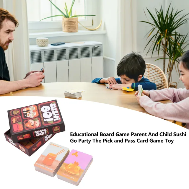 Pass Card Game Toy Board Game Toys For Children Sushi Go Parent Child Party Kid Educational Board Game Interactive Card Game 1