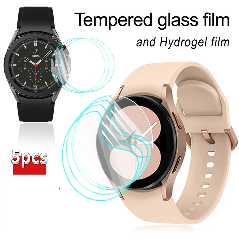 Закаленное стекло для Samsung Galaxy Watch 4 Classic 42 46 мм Защитная пленка экрана 40 44 5 шт. |