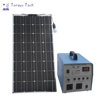 

18V 100W Portable Solar Power Generator Running Solar Power System for Home solar systems